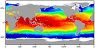 Sea Surface Temperature through Clouds(Global)