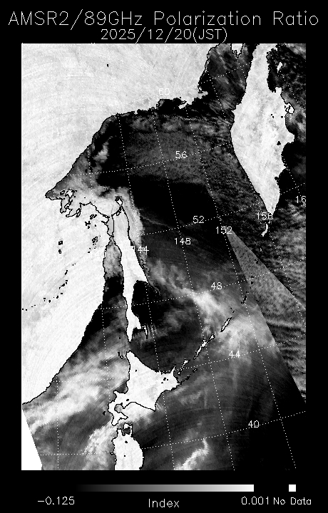 確認´( θ ω θ )` オホーツク海の海氷分布拡大画像ページ-JAXA EORC
