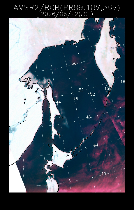 その他 sea Sea Ice Distribution in the Sea of OkhotskLarger Image Page-JAXA EORC